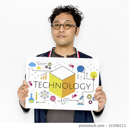 Think Creation Development Innovation Technology Word Graphic 32306211