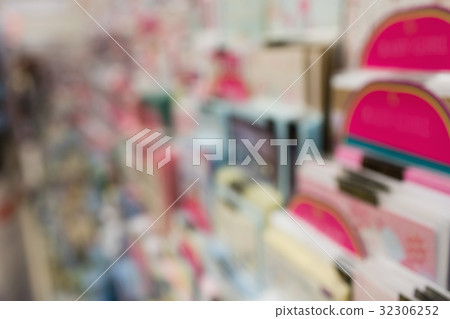 Shelves with greeting cards Shelves with greeting cards 32306252