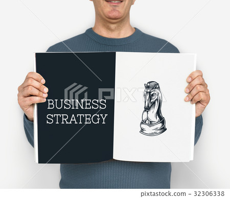 Chess Tactics Strategy Challenge Planning Horse Graphic 32306338