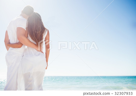 Cute couple embracing Cute couple embracing 32307933