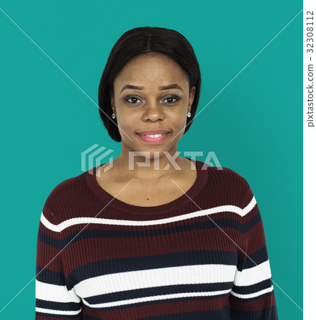 Woman Portrait Studio Shoot Smiling Woman Portrait Studio Shoot Smiling 32308112