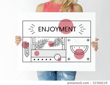 Enjoyment Holiday Vacation Chill Concept 32308229