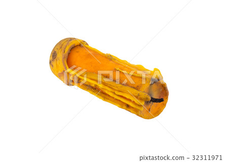 old candle isolated on white background old candle isolated on white background 32311971