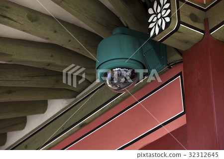 Surveillance camera, Hwasung palace (Historic site No. 478), Suwon, Gyeonggi-do 32312645