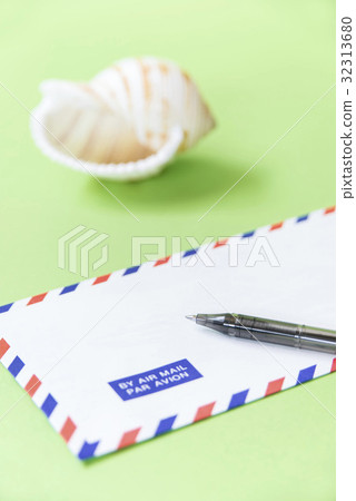 圓珠筆，信封 32313680