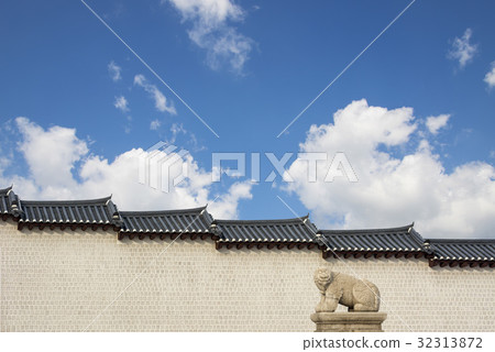 漢城，光化門，景福宮（歷史遺址117），首爾鐘路區 32313872