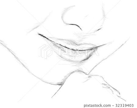 Mouth illustration Mouth illustration 32319403