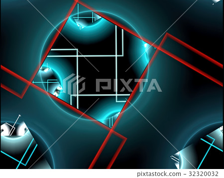 Simple fractal background - abstract digitally Simple fractal background - abstract digitally 32320032