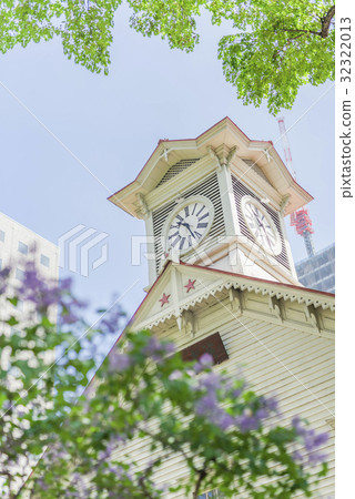 札幌鐘樓(+丁香) 札幌鐘樓(+丁香) 32322013