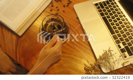 Coffee concept for design and advertisement 32322419