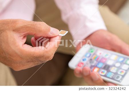 高級一代男性用sim卡高級肖像50年代60年代 32324242