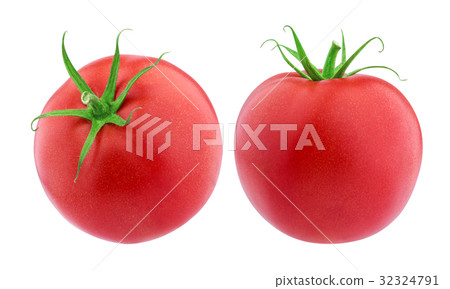 Tomatoes on white background Tomatoes on white background 32324791