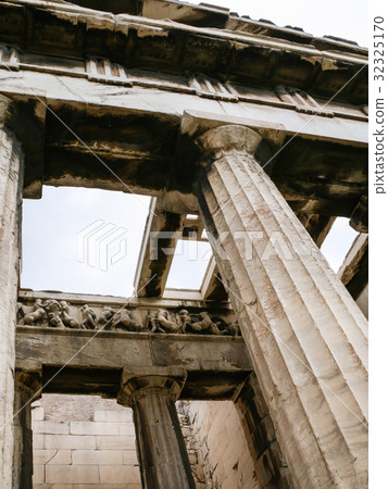 columns of Temple of Hephaestus in Athens 32325170