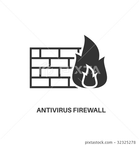 antivirus firewall icon 32325278