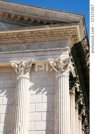 Maison Carree ancient Roman temple in Nimes Maison Carree ancient Roman temple in Nimes 32325867