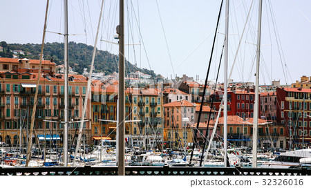 view of old port in Nice city view of old port in Nice city 32326016