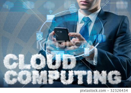 Cloud computing storage in IT concept Cloud computing storage in IT concept 32326434