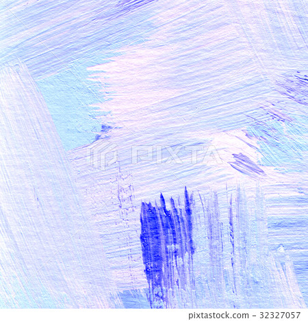 Background of detail of blue acrylic painting. 32327057