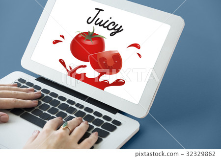 Organic Vegetables Fresh Tomato Concept 32329862