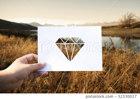 Valuables jewelry perforated paper diamond Valuables jewelry perforated paper diamond 32330017