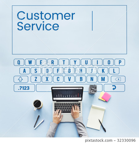 Hands using laptop keyboard and word graphic Hands using laptop keyboard and word graphic 32330096