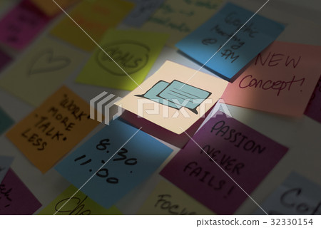 Network connection graphic overlay banner 32330154