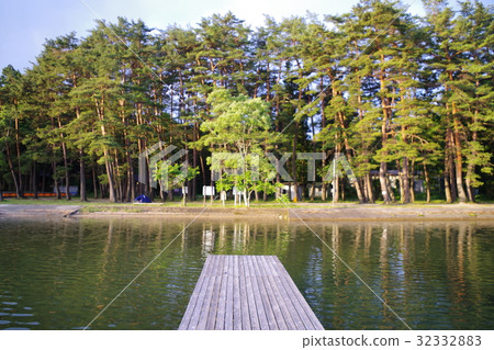 From the pier of Kozaki Lake From the pier of Kozaki Lake 32332883