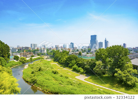 Hirose River and Sendai Buildings Group Hirose River and Sendai Buildings Group 32334122