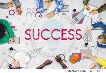 Inspired Investment Success Icon Graphic 32334216