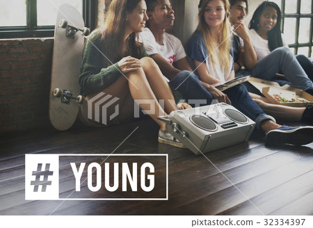 Hashtag Young Attitude Youth Power Hashtag Young Attitude Youth Power 32334397