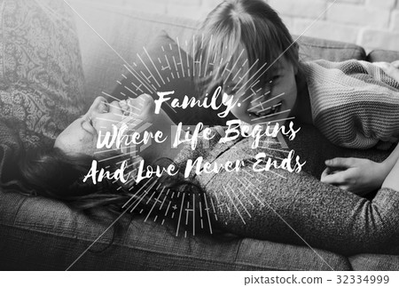 Family Love Mother Daughter Together Quality Time Word Graphic Family Love Mother Daughter Together Quality Time Word Graphic 32334999