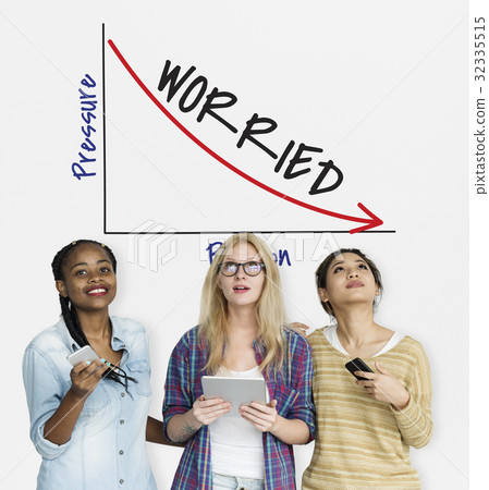 Worried Anxiety Stressed Nervous Troubled 32335515