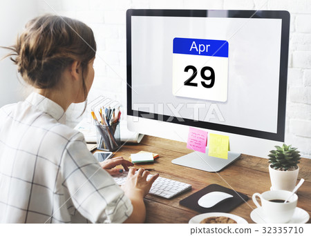 Date Month Calendar Schedule Planner Word Graphic 32335710