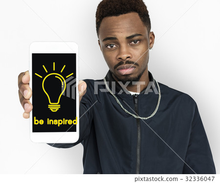 Ideas Light Bulb Think Create Graphic Word 32336047