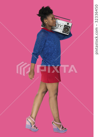 Studio People Shoot Portrait Isolated 32336450