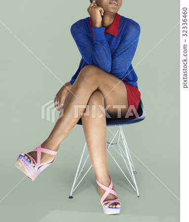 African Woman Confidence Self Esteem Studio Portrait 32336460