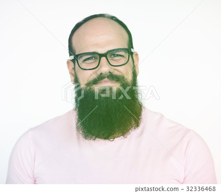Man sitting and having a good time Man sitting and having a good time 32336468