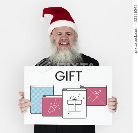 Web Window Gift Box Present Petard Label Icon Web Window Gift Box Present Petard Label Icon 32336545