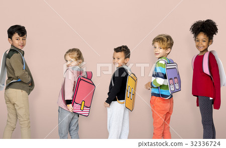 Children School Friends Illustration Concept Children School Friends Illustration Concept 32336724