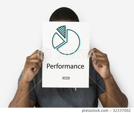 People hold a business concept card People hold a business concept card 32337002
