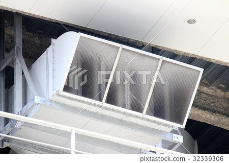 Flue flue duct in factory 32339306