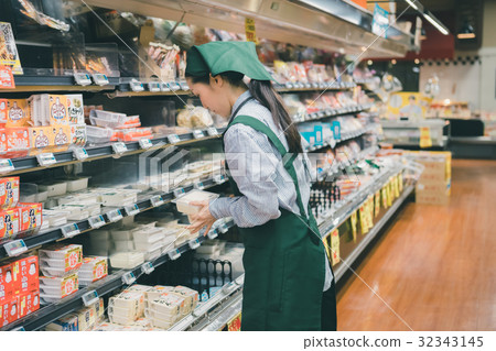 超級市場 量販 量販店 32343145