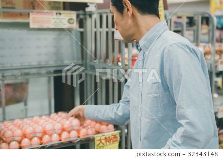 super, supermarket, customer 32343148