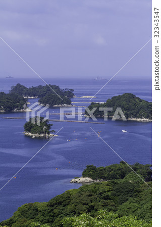 Looking down from Funakoshi Observatory in May 9 32343547