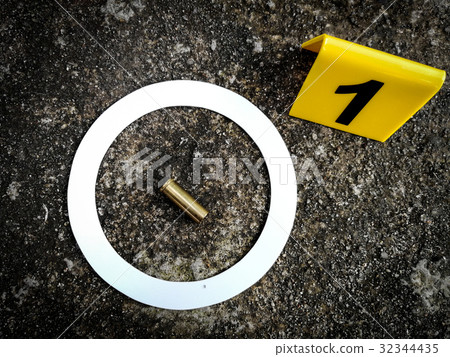 Photograph scene of evidence examination 32344435