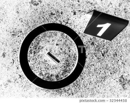 Photograph scene of evidence examination 32344438