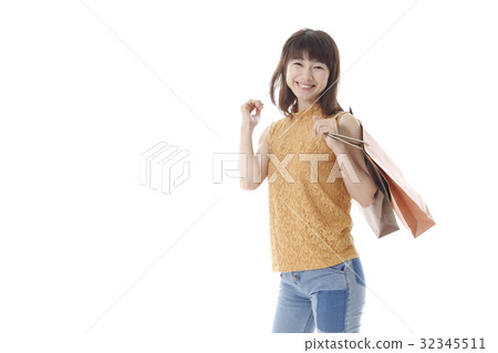 購物形象的婦女 32345511