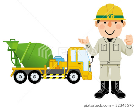 各種職業攪拌車司機 32345570