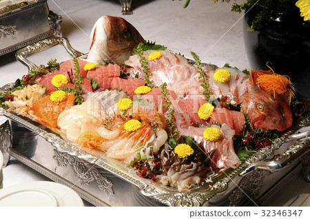 Catering food Assortment of sashimi 32346347