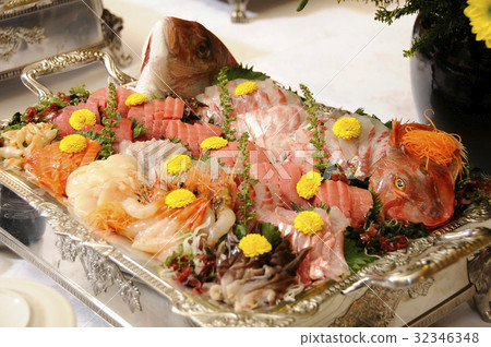 Catering food Assortment of sashimi 32346348